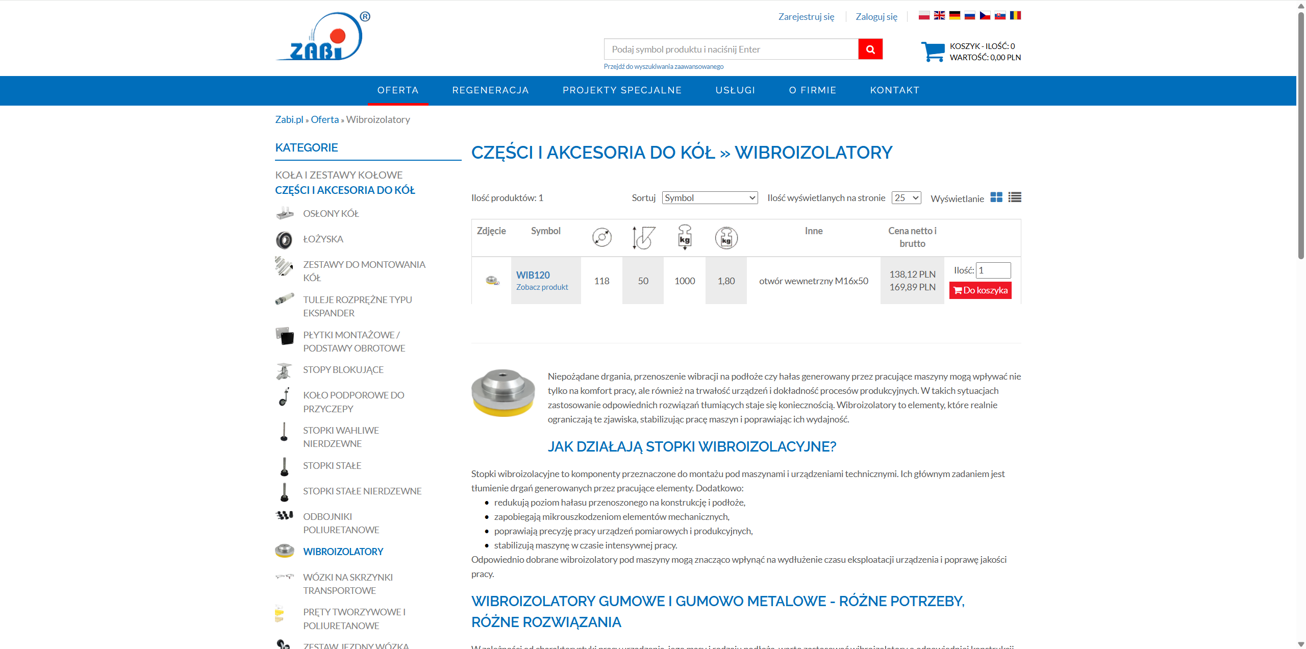 Wibroizolatory w transporcie i logistyce - jak chronią pojazdy i ładunki przed drganiami?