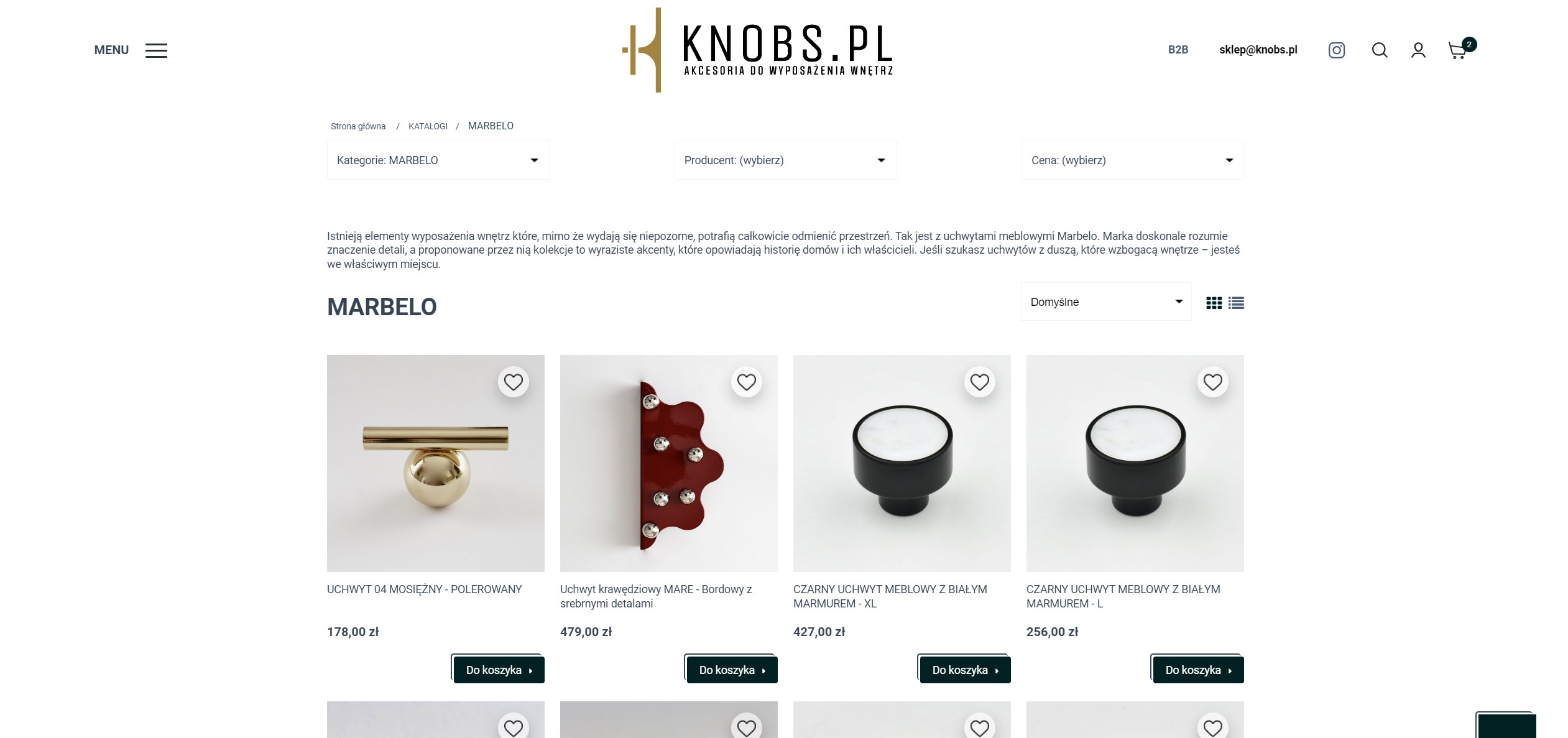 Marbelo – gdy uchwyt staje się dziełem sztuki. Poznaj markę, która redefiniuje pojęcie detalu