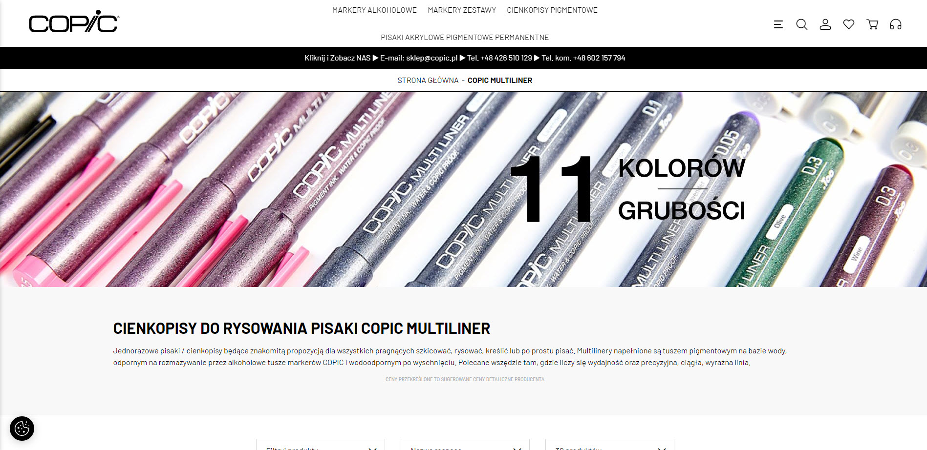 Na co zwrócić uwagę kupując cienkopisy do rysowania?