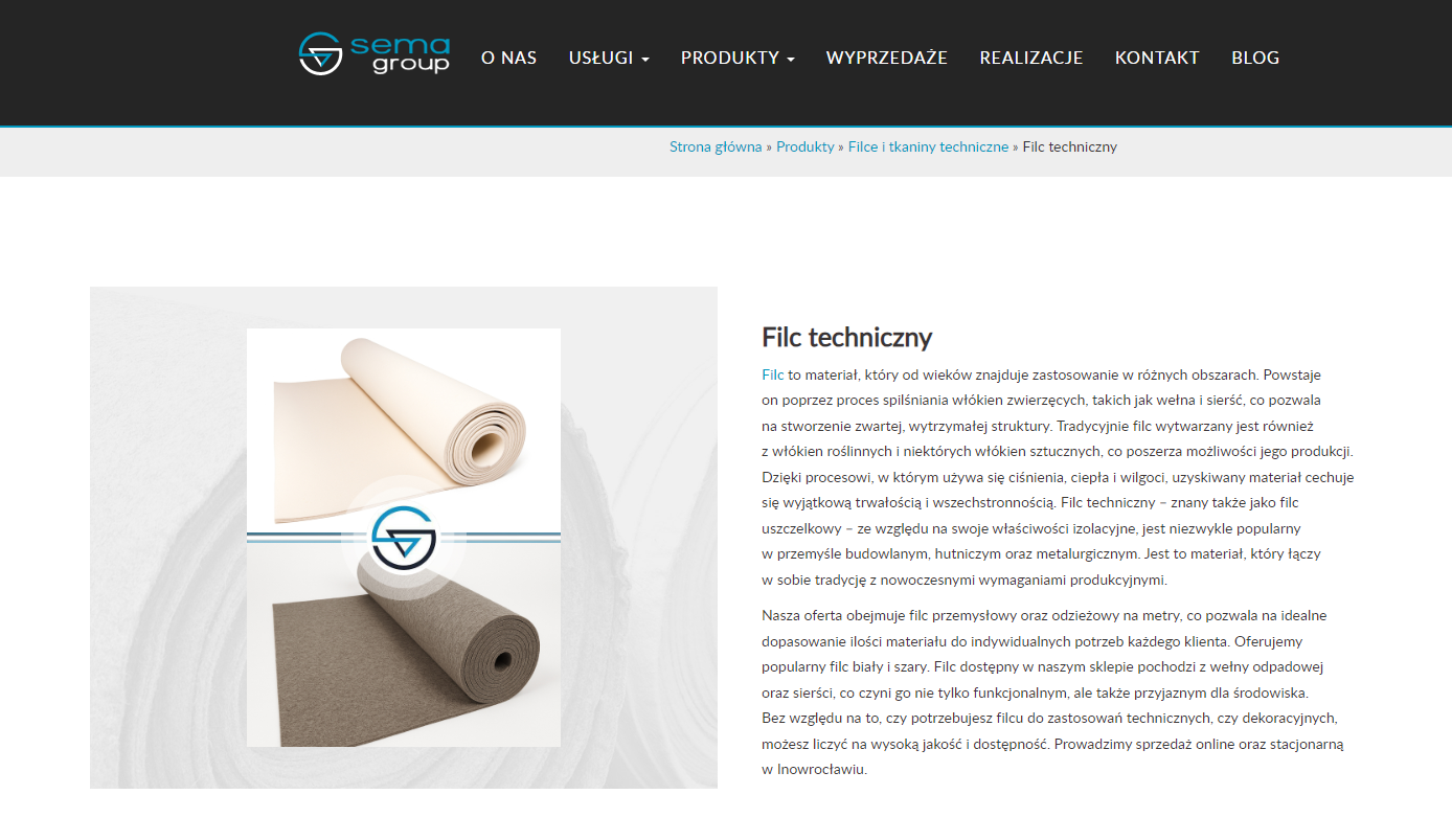 Filc techniczny jako materiał izolacyjny - ochrona termiczna i akustyczna