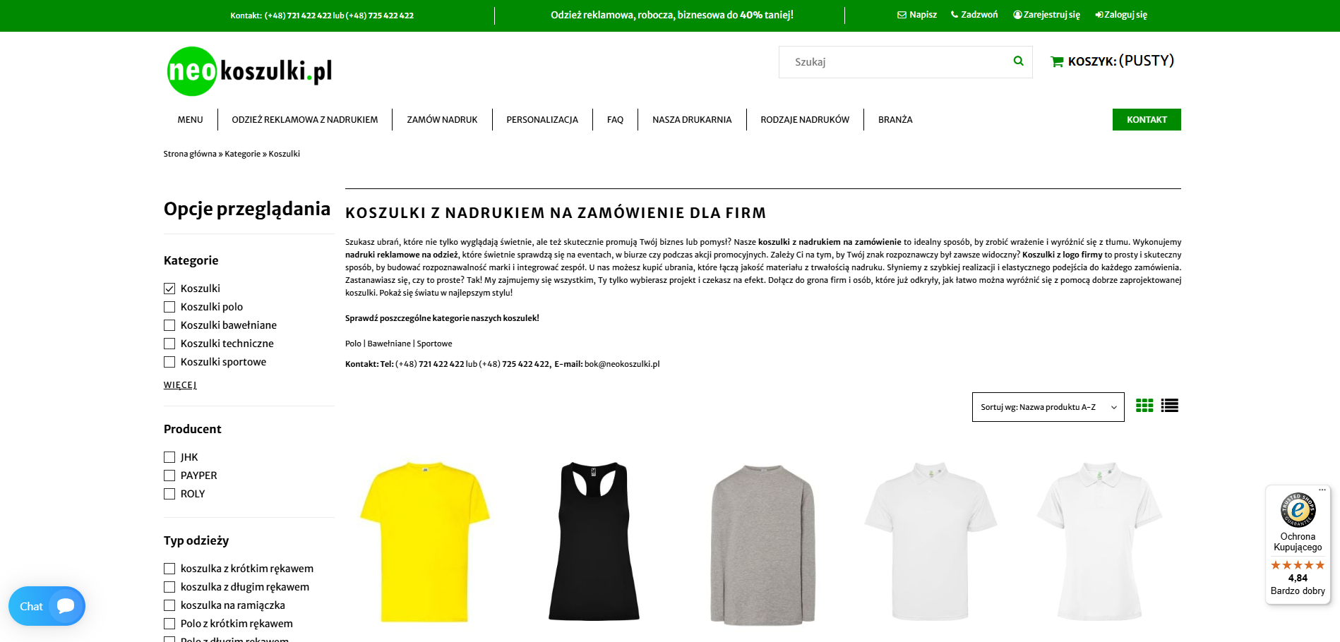 Moda z charakterem: dlaczego warto inwestować w koszulki z nadrukiem na zamówienie