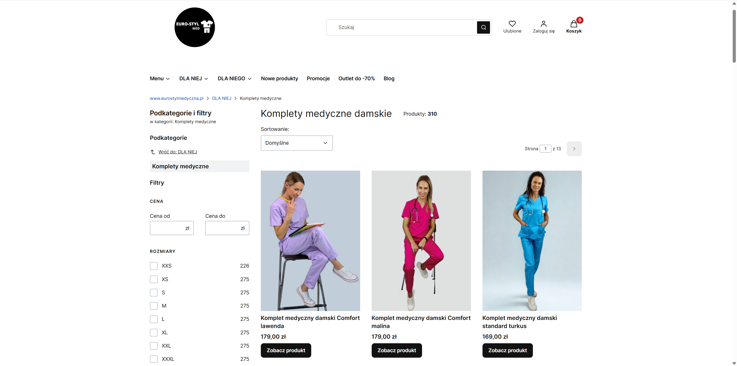 Komplety medyczne damskie - od klasyki po nowoczesne kroje