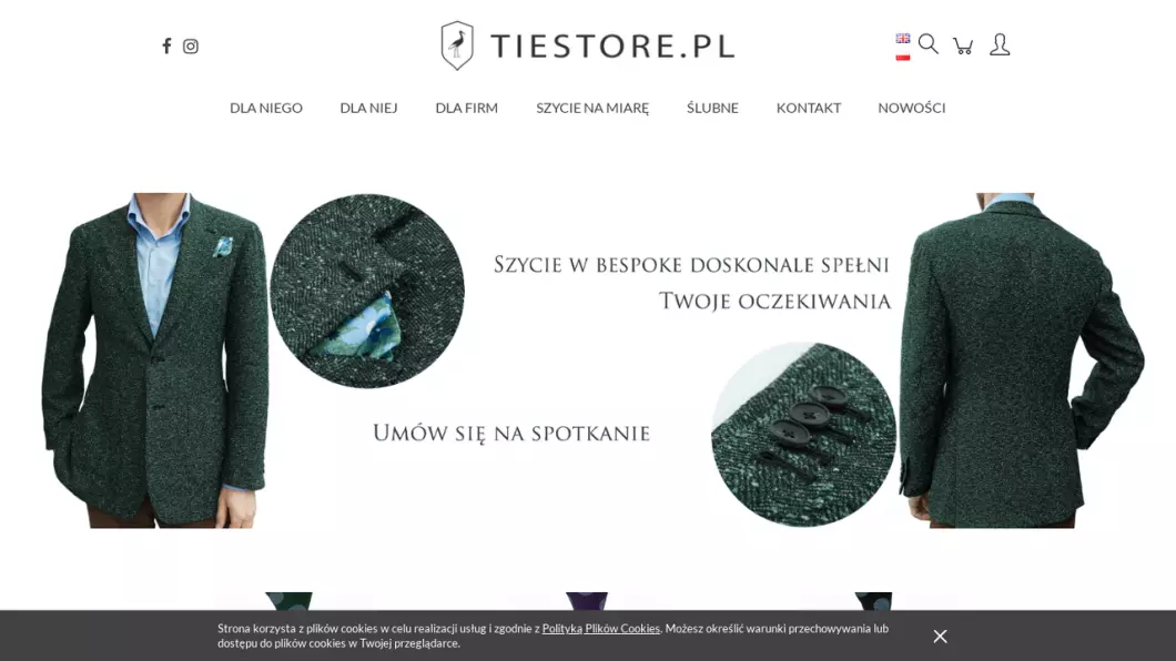 Zrzut ekranu strony